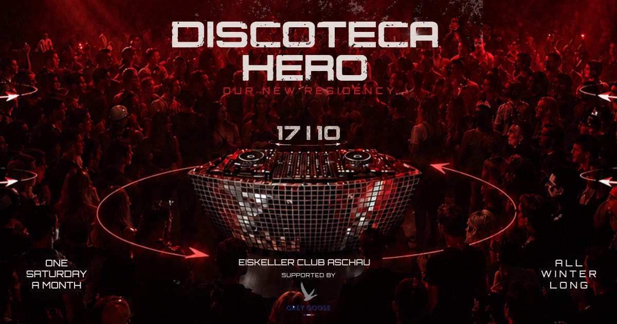 Eventmotiv: discoteca hero x eiskeller